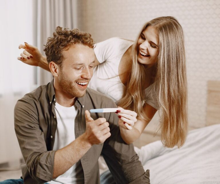 pozytywny test ciążowy