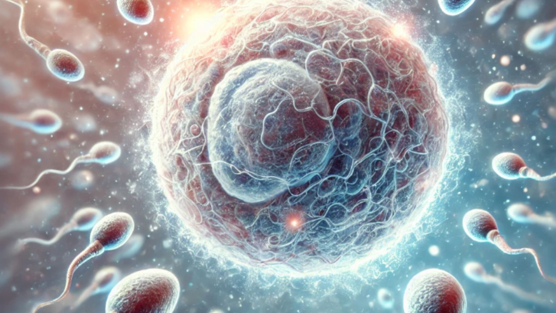 Procedura inseminacji nasieniem dawcy - artystyczna wizja AI